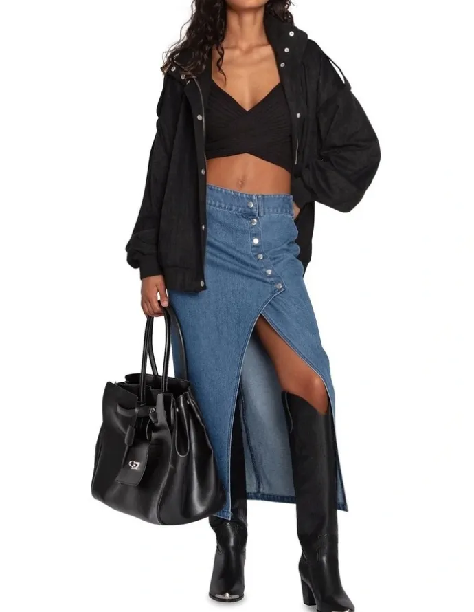 Belle & Bloom Rude Boy Shoulder Bag in Black