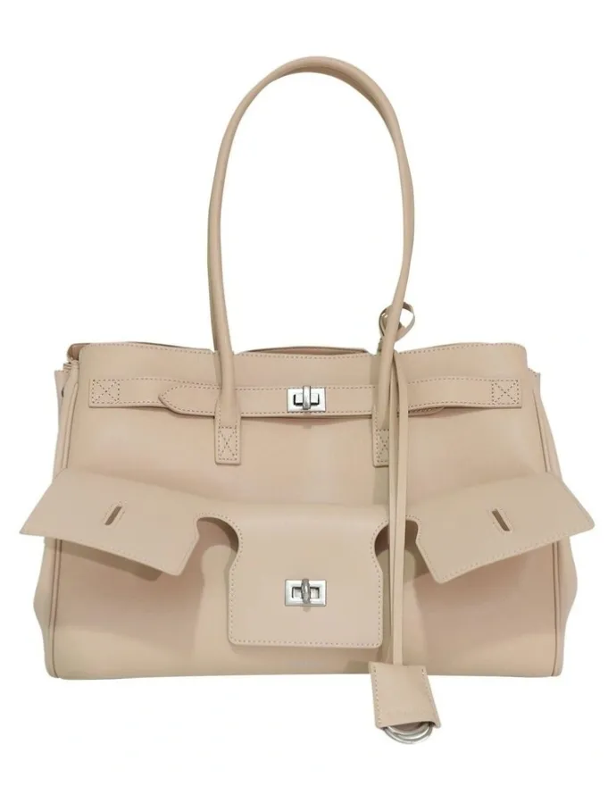 Belle & Bloom Rude Boy Shoulder Bag in Tan