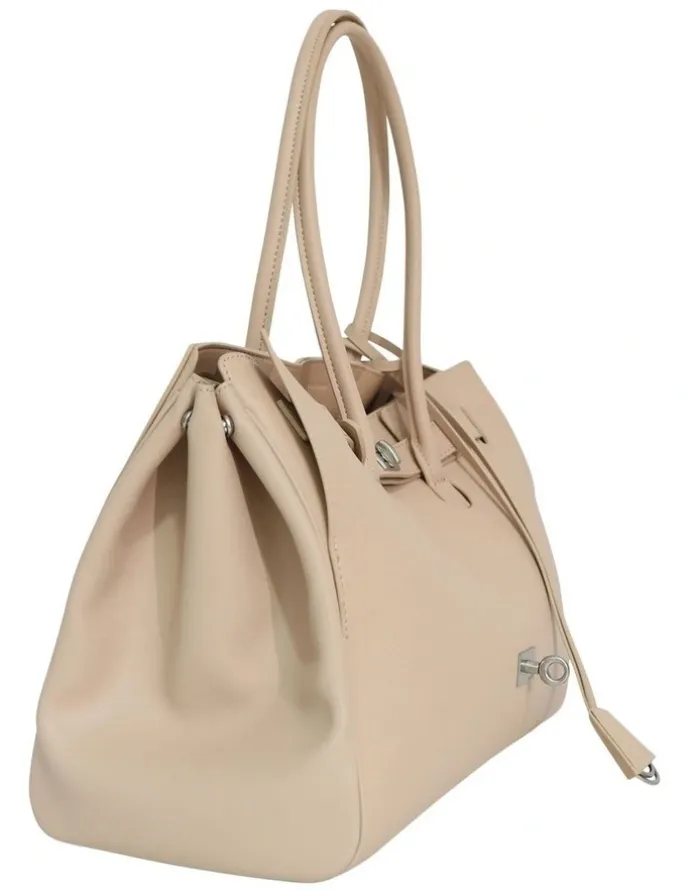 Belle & Bloom Rude Boy Shoulder Bag in Tan