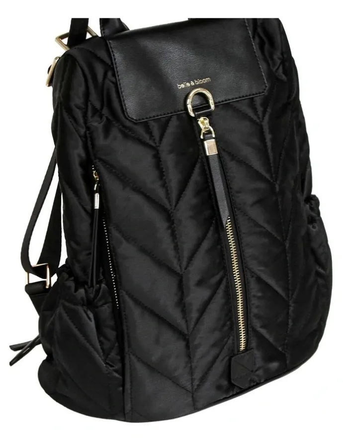 Belle & Bloom Runaway Royalty Backpack in Black
