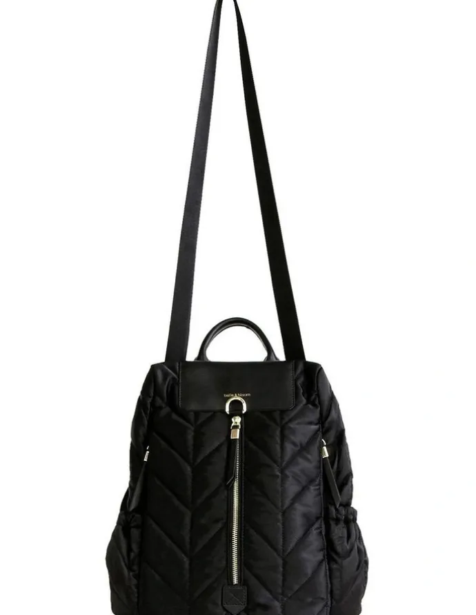 Belle & Bloom Runaway Royalty Backpack in Black