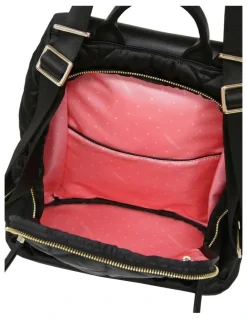 Belle & Bloom Runaway Royalty Backpack in Black