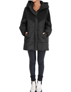 Belle & Bloom Say It Again Quilted Jacket in Black