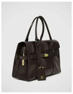 Belle & Bloom So What Tote Bag in Chocolate