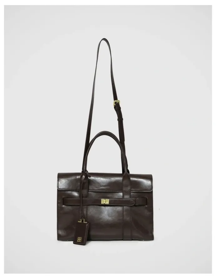 Belle & Bloom So What Tote Bag in Chocolate