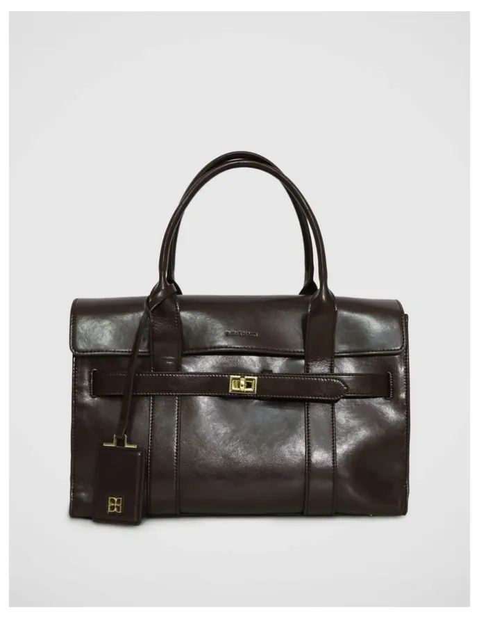 Belle & Bloom So What Tote Bag in Chocolate