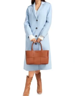 Belle & Bloom Tainted Love Longline Coat in Blue