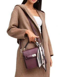 Belle & Bloom Walk This Way Wool Blend Oversized Coat Oat