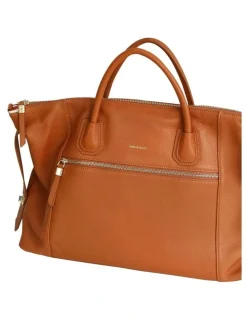 Belle & Bloom Wild Heart Weekender Bag in Camel