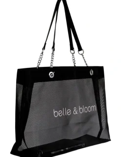 Belle & Bloom Wild Lover Tote Bag in Black