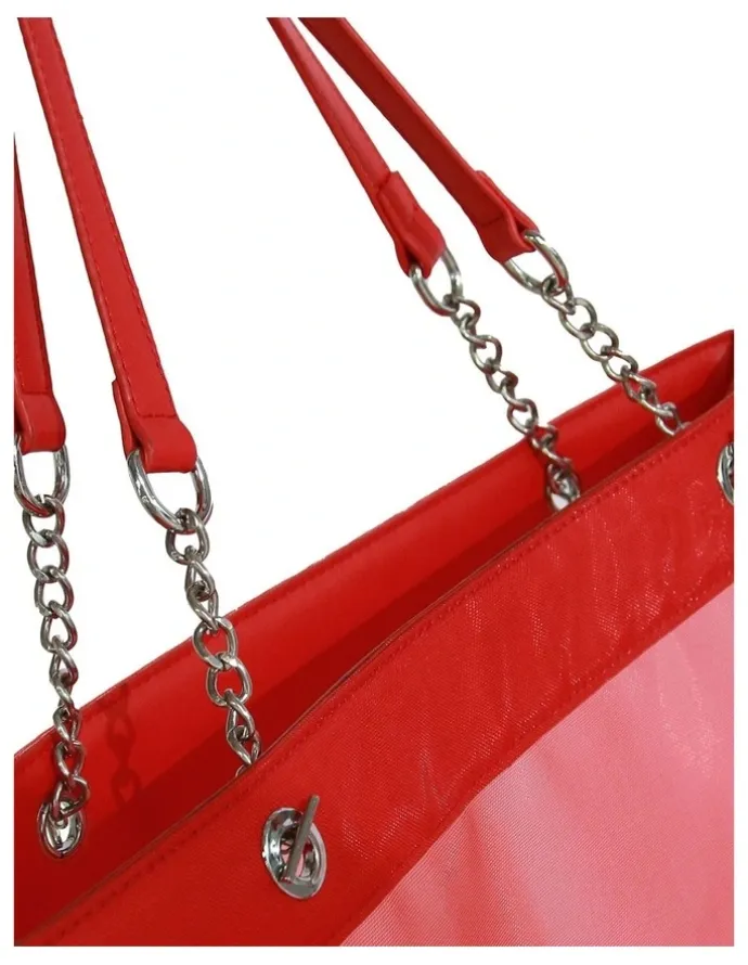 Belle & Bloom Wild Lover Tote Bag in Red