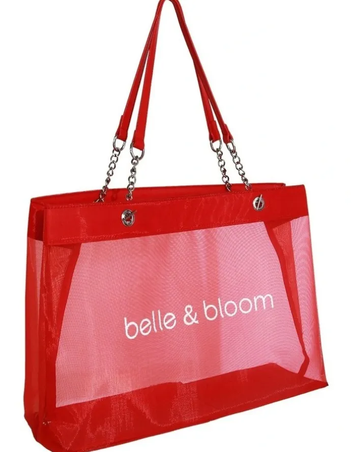 Belle & Bloom Wild Lover Tote Bag in Red