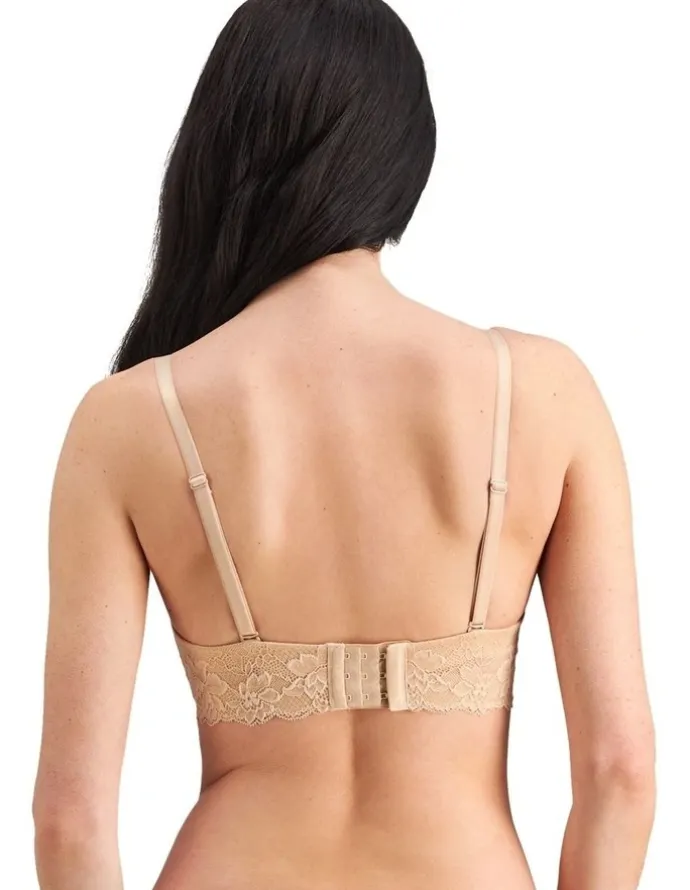 Bendon Bendon Bare Lace Back Strapless Bra in Latte