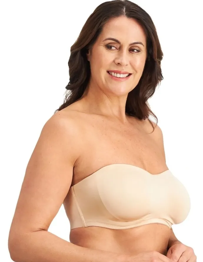 Bendon Bendon Bare Non Padded Strapless Bra in Latte