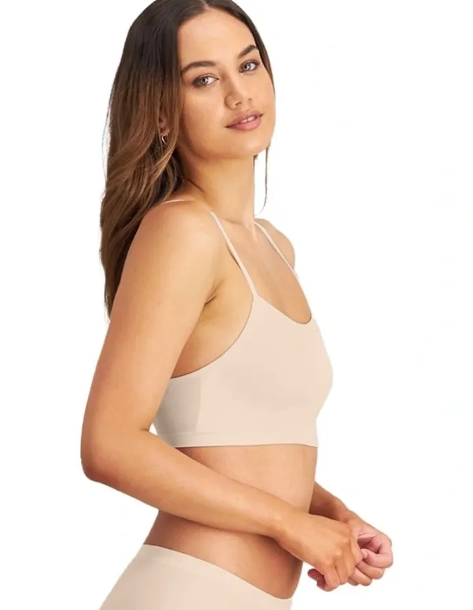 Bendon Bendon Seamless Crop Top in Nude