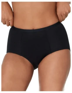 Bendon Body Cotton Full Brief in Black