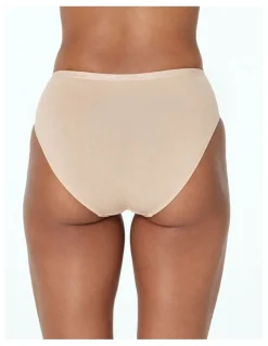 Bendon Body Cotton High Cut Brief in Natural