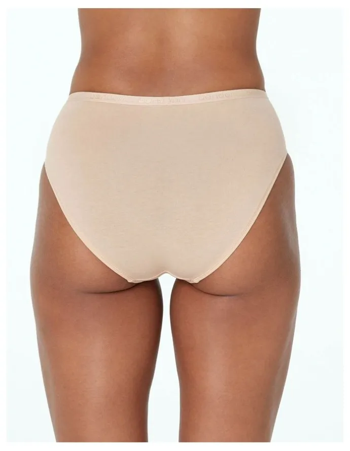 Bendon Body Cotton High Cut Brief in Natural