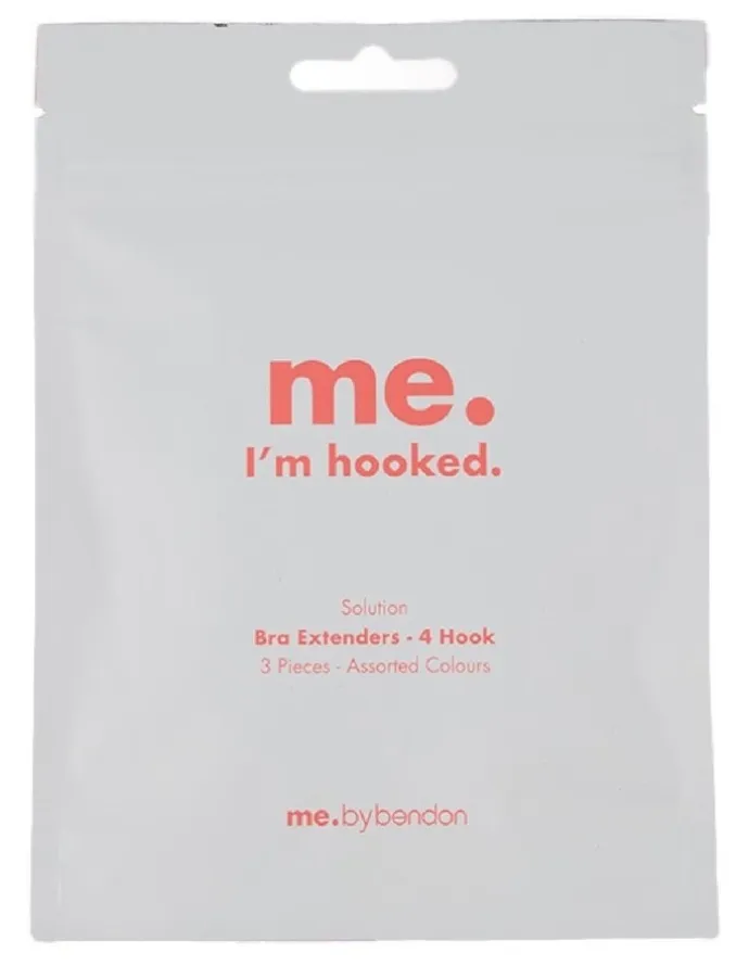Bendon Bra Extenders 4 Hook in Multi