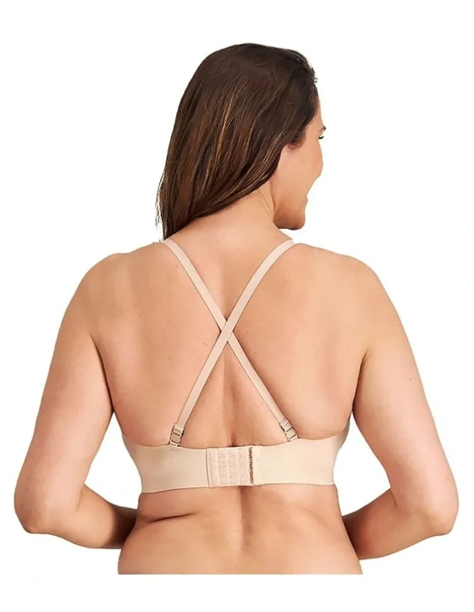 Bendon Comfit Collection Soft Cup Plunge Bra in Latte