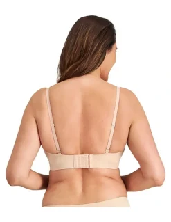 Bendon Comfit Collection Soft Cup Plunge Bra in Latte