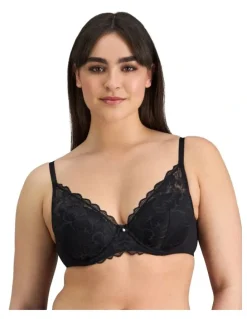 Bendon Embrace Full Coverage Contour Bra in Black