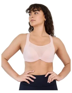 Bendon Power Wired Sports Bra in Latte