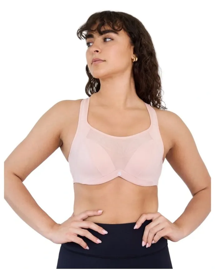 Bendon Power Wired Sports Bra in Latte