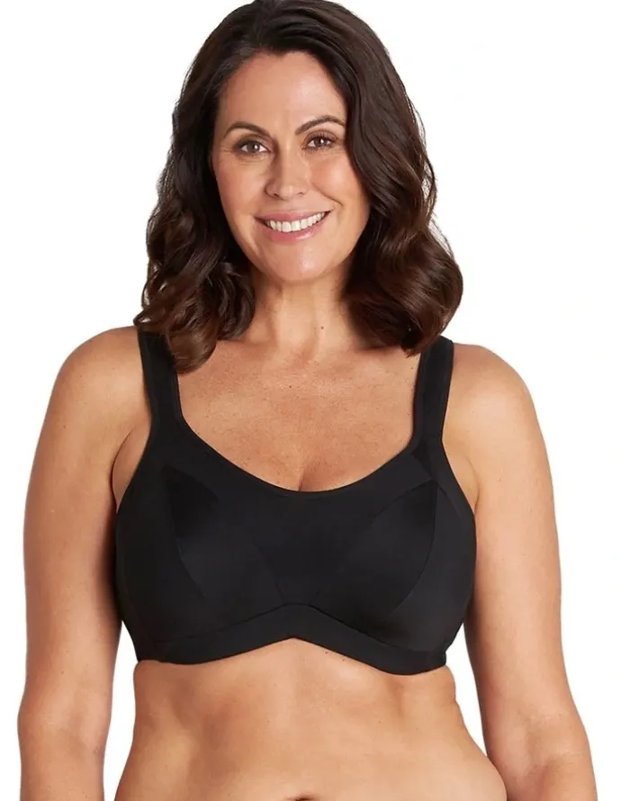 Bendon Power Wired Sports Bra in Black