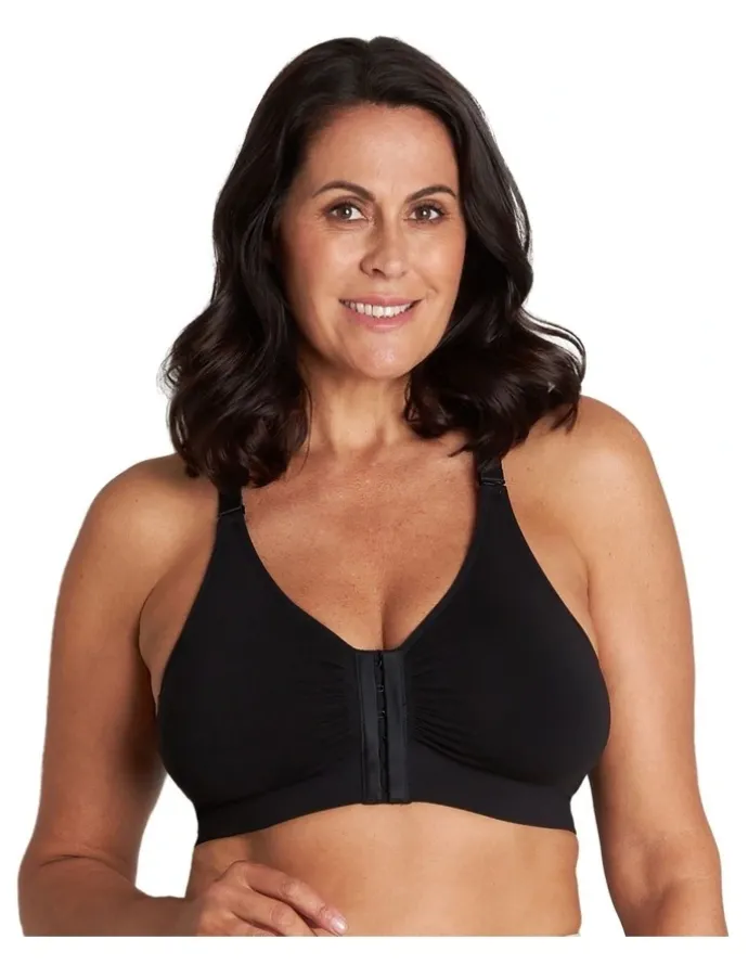 Bendon Restore Front Open Wirefree Bra in Black