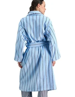 Bendon Riviera Robe in Cool Blue