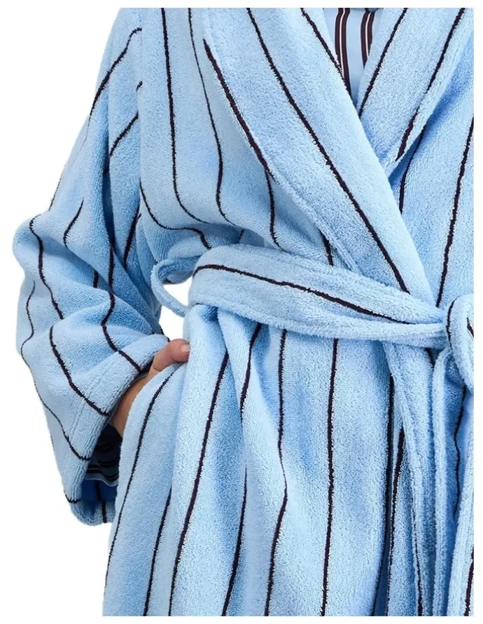 Bendon Riviera Robe in Cool Blue
