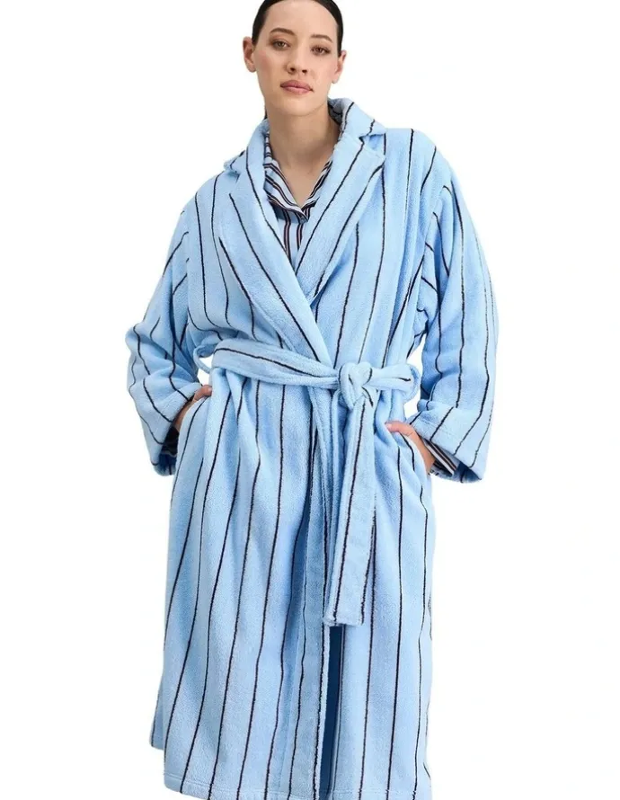 Bendon Riviera Robe in Cool Blue