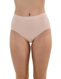 Bendon Seamless Soft Full Brief in Latte