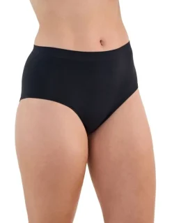 Bendon Seamless Soft Full Brief in Black