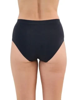 Bendon Seamless Soft Full Brief in Black