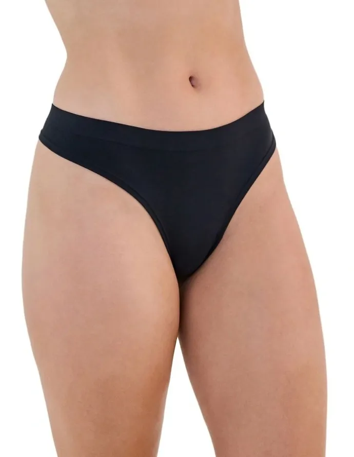 Bendon Seamless Soft Thong in Black
