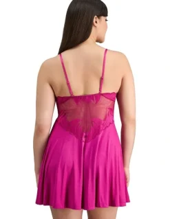 Bendon Siesta Chemise in Fantasy Fuchsia