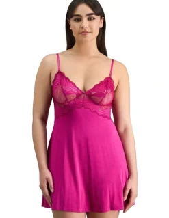 Bendon Siesta Chemise in Fantasy Fuchsia