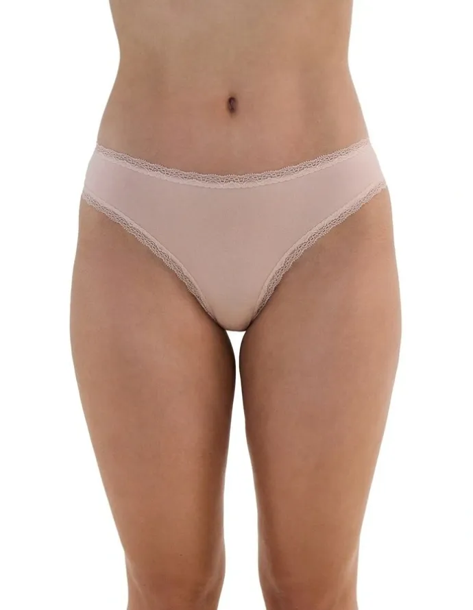 Bendon Stretch Cotton Bikini in Latte