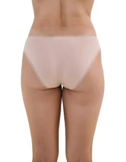 Bendon Stretch Cotton Bikini in Latte