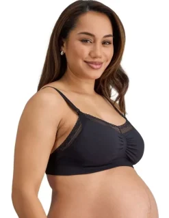 Bendon Nurture Maternity Bra in Black
