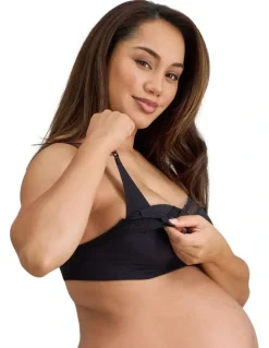 Bendon Nurture Maternity Bra in Black
