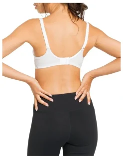 Berlei Electrify Mesh Contour UW Print Bra in White