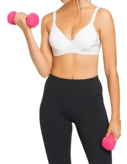 Berlei Electrify Mesh Contour UW Print Bra in White