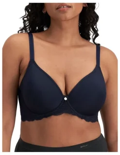 Berlei Lift and Shape T-shirt Spacer Bra in Navy