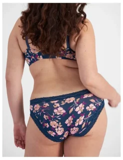 Berlei Marais Micro Bikini in Jardin De Minuit