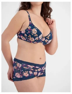 Berlei Marais Micro Full Brief in Jardin De Minuit
