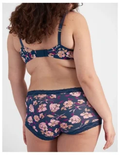 Berlei Marais Micro Full Brief in Jardin De Minuit