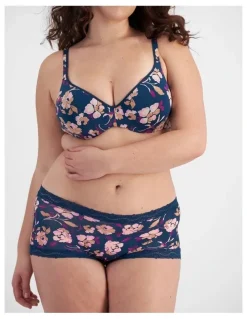 Berlei Marais Micro Full Brief in Jardin De Minuit